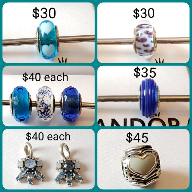 Authentic Pandora Charms/ Pendants and Bracelets in Jewellery & Watches in City of Toronto - Image 3