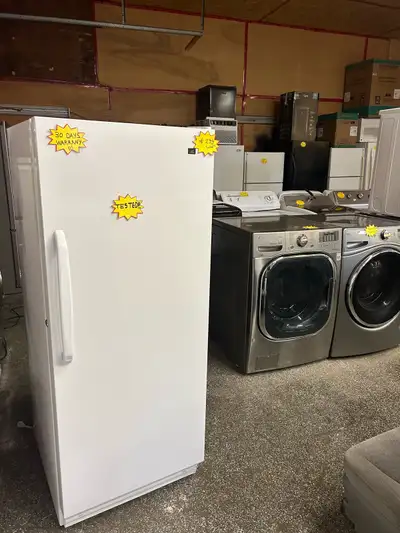 TAS APPLIANCE INC. Frigidaire upright freezer for sale., View more