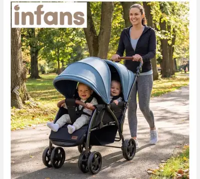 Infans Double Stroller, View more