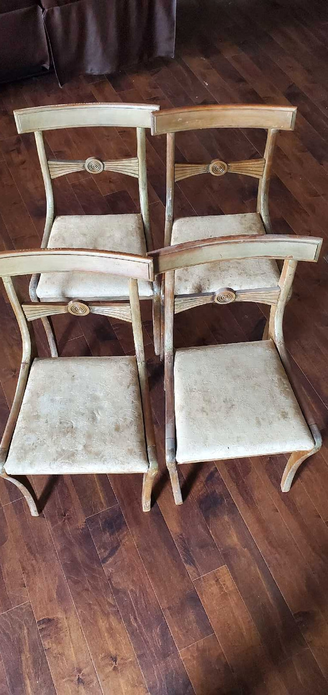 4 vintage antique chairs  $40 obo in Chairs & Recliners in Saskatoon