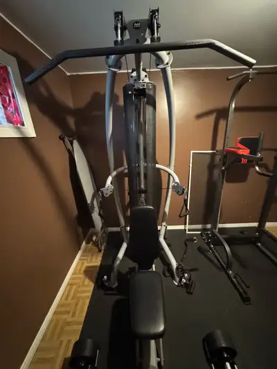 This Marcy home gym is a versatile piece of equipment for a full-body workout, offering a range of e...