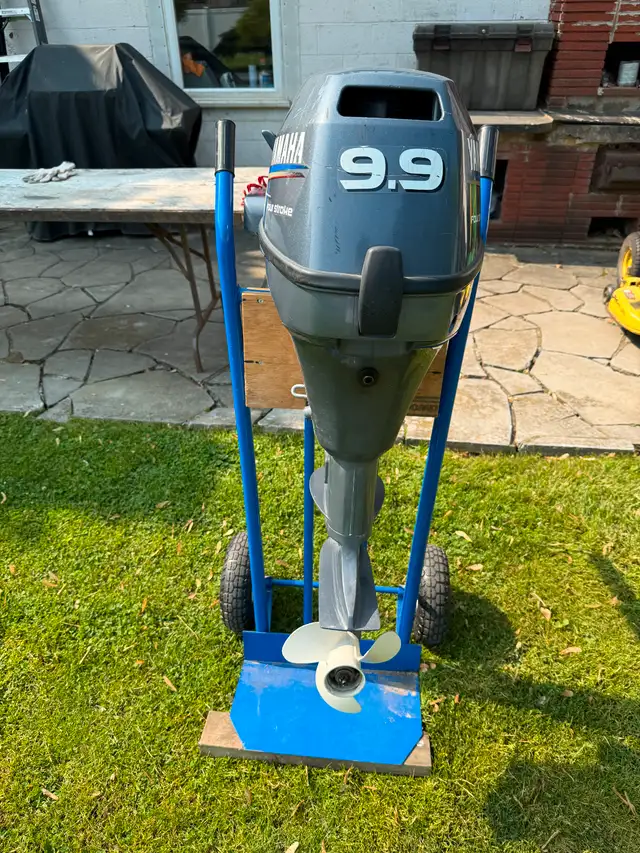 9.9hp Yamaha outboard in Powerboats & Motorboats in St. Catharines - Image 5