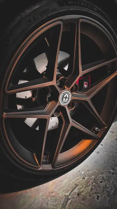 - Flow Form HRE wheels for Audi RS6/7 (C8) - 22x10.5 ET 10 wheels - Custom Satin Bronze - Michelin P...