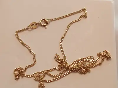 Yellow gold chain 10K..18 inches..2.9 grams ., View more