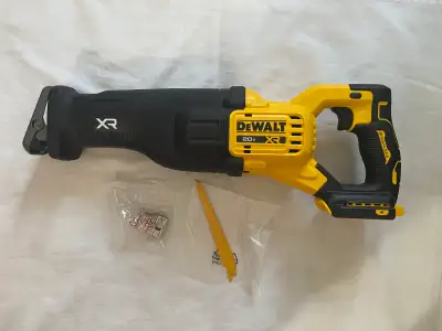 DEWALT 20V MAX XR Brushless Cordless Reciprocating Saw (Tool Only) Model # DCS384B. New. Located in...