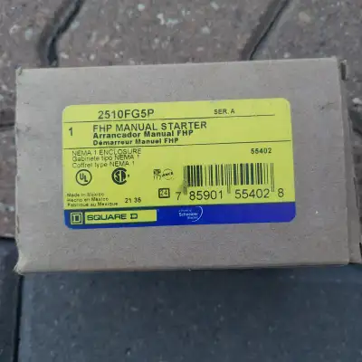 Square D - FHP Manual Starter  (NEW), View more
