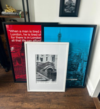 Framed pictures/ Posters