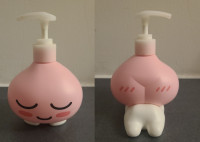 APeach Kakao Friends Pink Peach Bath Soap Moisturizer Dispenser