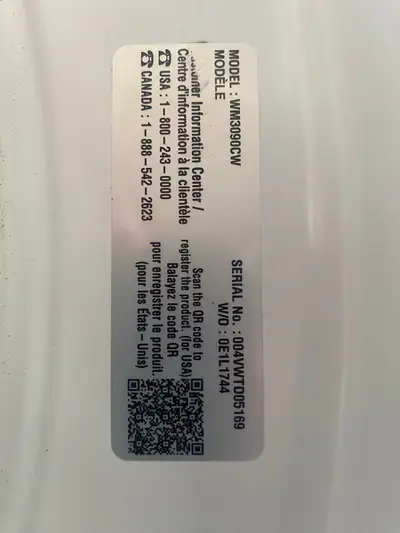 I have these various used parts from an LG washer that was only three years old. The weights on the...