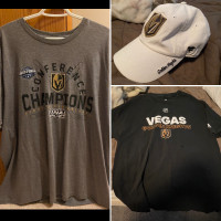 Vegas Golden Knights T-shirts and Hat