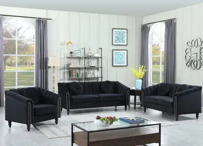 Living Room Couch Set – 3 Piece Combo | Free Delivery Offer, View more