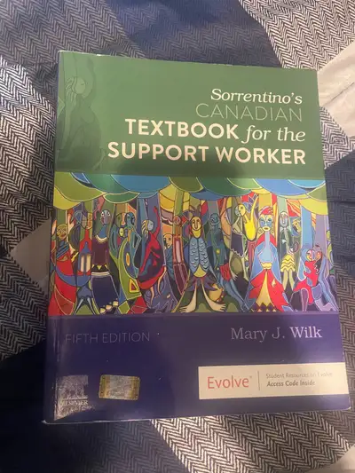 I am selling a new personal support worker textbook .