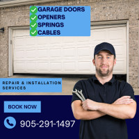 //Garage Door Repair & Opener Repair 905-291-1497//