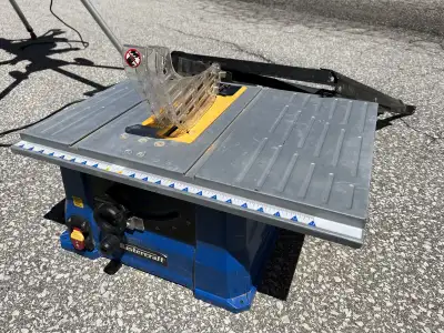 Mastercraft table saw, View more