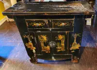 Chinese Hand-Crafted Wooden Cabinet