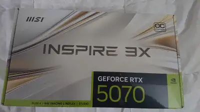 Brand new Msi rtx 5070, View more
