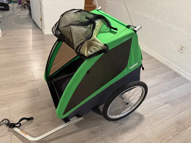 Thule Bike Trailer 2 Kids – Cadence Double – Lightly Used – $130 in Kids in Mississauga / Peel Region - Image 3