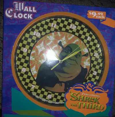 Shrek wall clock/horloge , View more