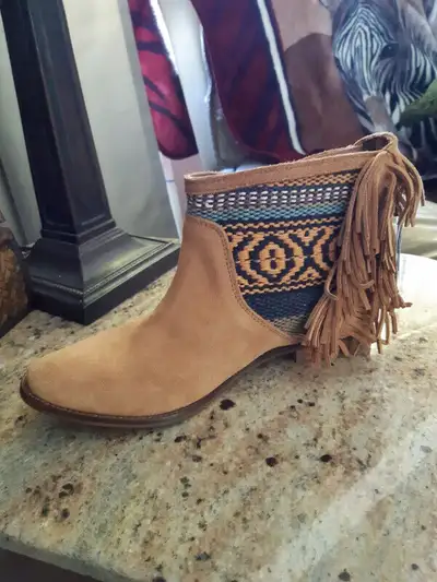 Women's Zara Leather Ankle Boots, View more