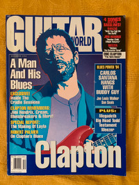 Guitar World - Eric Clapton: A Man and His Blues (c) Dec 1994