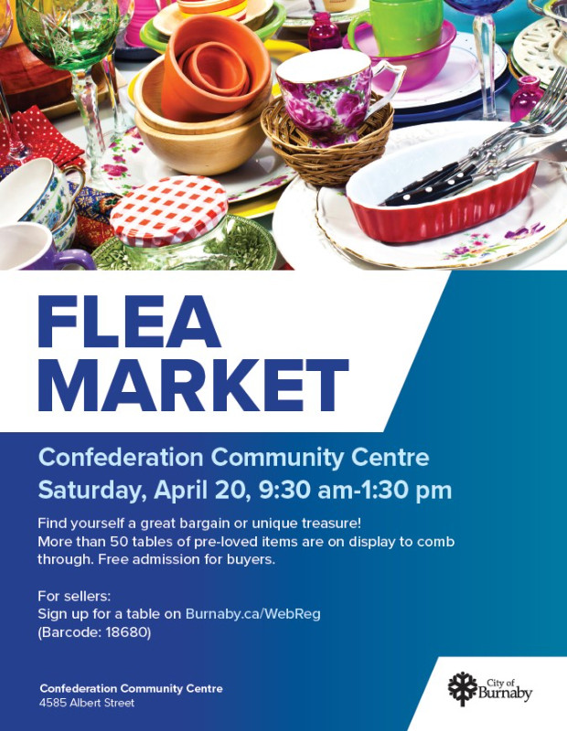 Confederation Flea Market in Garage Sales in Burnaby/New Westminster