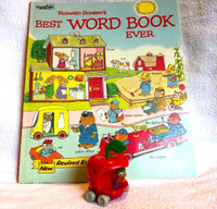 Vintage 1994 Richard Scarry Lowly Worm & Best Word Book Ever