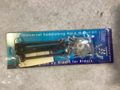 Saddlebag Brackets. I bought these many years ago but never used them. The package is open but every...