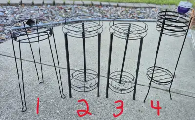 4 Plant Stands - Price For Each (Info In Description), View more