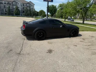 2006 ford mustang gt Kenne bell 2.6 Aftermarket shorty headers X pipe and aftermarket mufflers 80lb...