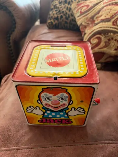 Vintage Mattel Jack in the Music Box, View more