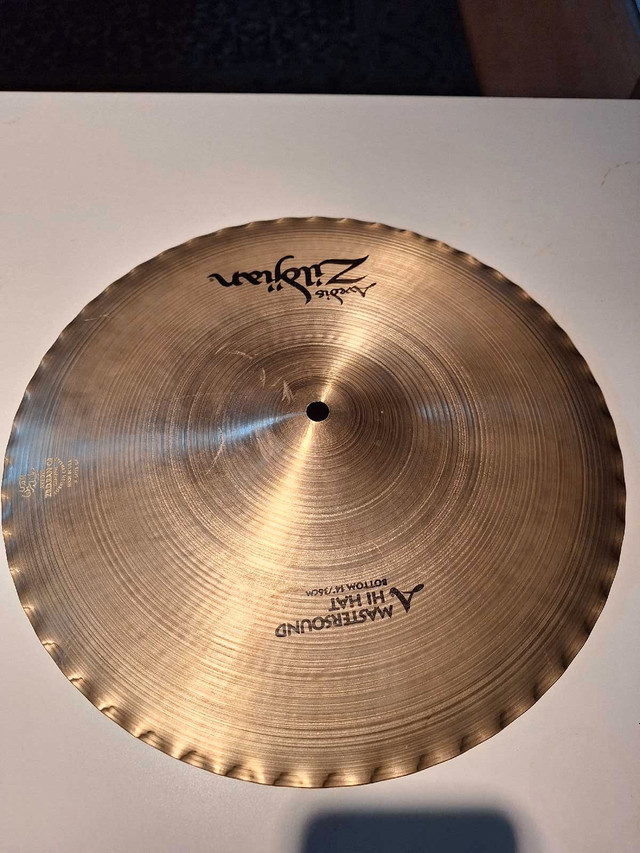 14 inch Zildjian A Mastersound Hi hats in Drums & Percussion in Markham / York Region - Image 2