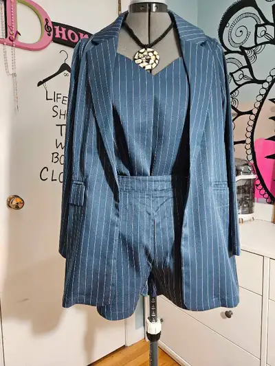 3 in 1 Top, Shorts, and Blazer, View more