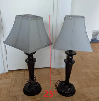 Vintage Wood Desk Lamp with Lampshade, Lamp Shade, View more