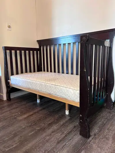 Crib with mattress, View more