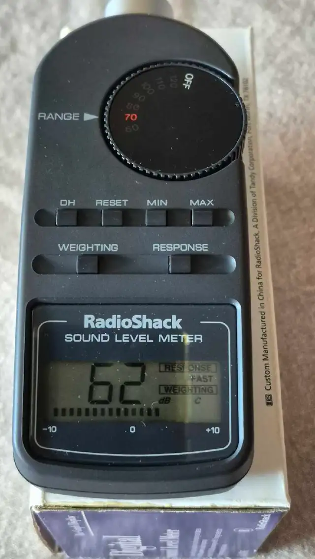 sonometre / sound level meter, speaker calibration | General ...