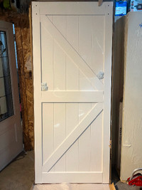 Brand new interior barn doors