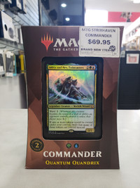 Magic The Gathering Quantum Quandrix Commander Deck (Brand New)