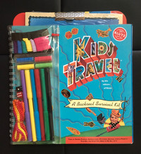 New, sealed Klutz Kids Travel Backseat survival kit