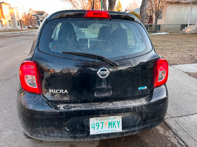 2015 Nissan Mirca (Black) - AS IS in Cars & Trucks in Saskatoon - Image 4