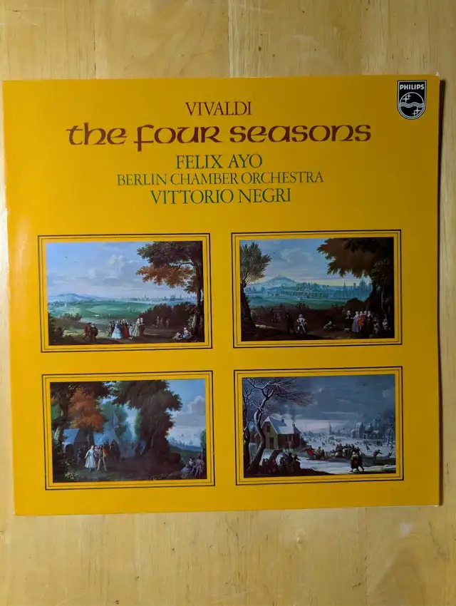 Philips Vivaldi The Four Seasons Vinyl Record