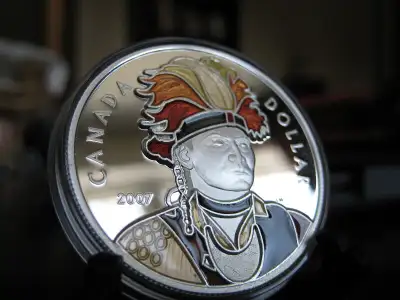 2007 CANADA LIMITED EDITION THAYENDANEGEA JOSEPH BRANT PROOF COIN