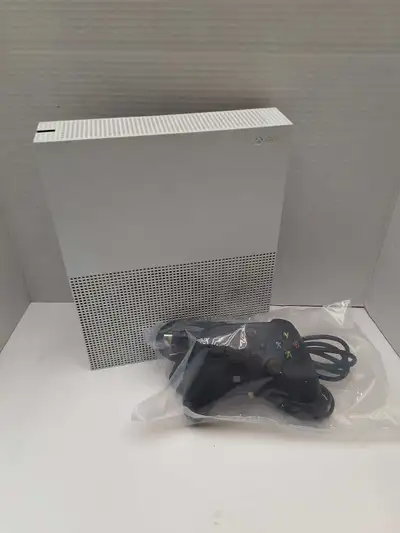 Xbox One S System w/controller, View more