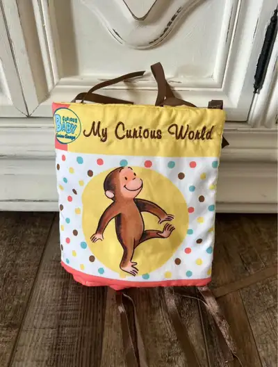 Curious George Baby My Curious World Cloth Book, View more