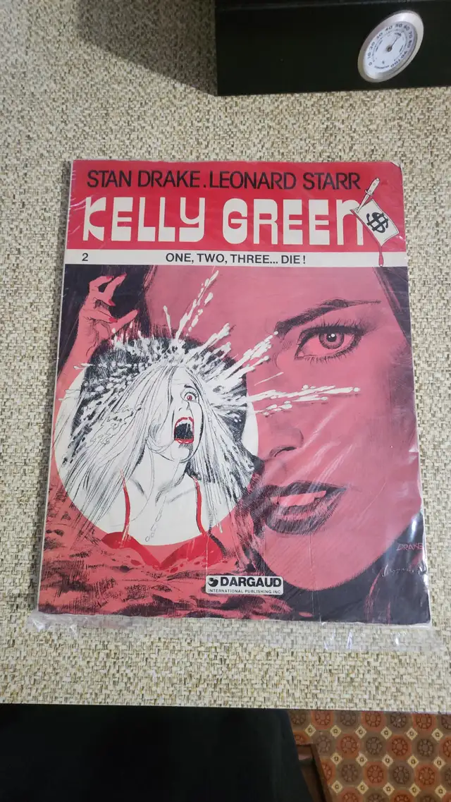Kelly Green #2 1983-Stan Drake-Leonard Starr- One Two Three Die in Comics & Graphic Novels in London - Image 2