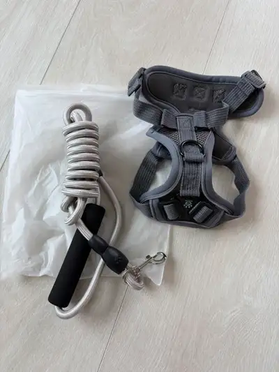Brand New Cat Harness & Leash Set – Grey, View more