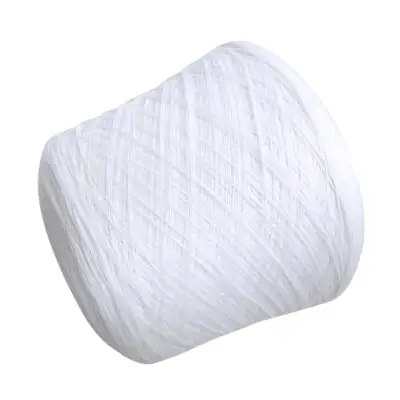 White Merino Yarn on Cone, Lace Weight Wool for Hand Knitting, C, View more