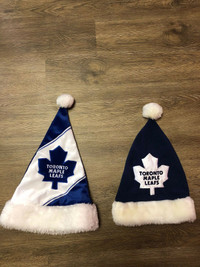 Toronto Maple Leaf Santa Hats