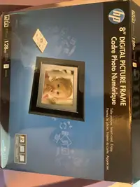 HP 8” digital picture frame