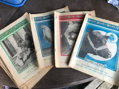 1950's Family Herald and Weekly Star Magazines, View more