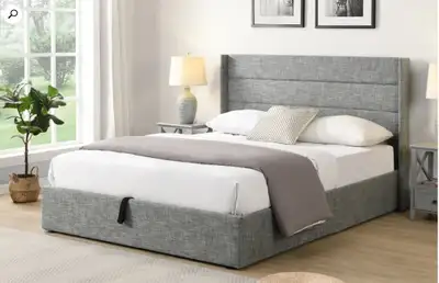 New beautiful vertical storage bed frame for sale, View more